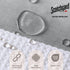 Madison Park Spa Waffle Shower Curtain - 54"x78", Pieced Fabric with 3M Scotchgard, Taupe