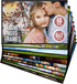 JUZARI 10 Pack 5x7 Magnetic Picture Frames for Refrigerator, Magnetic Photo Sleeves, Locker Magnet Frames