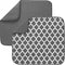 S&T INC. Dish Drying Mat 2 Pack, 16” x 18”, Absorbent Microfiber Kitchen Counter Mat