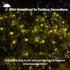Bushes,100LED 5ftx5ft LED Christmas Net Lights Outdoor Christmas Decorations for Connectable Green Wire Net Christmas