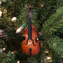 Broadway Gifts 5.1" Brown Wood Upright Bass Ornament Decoration