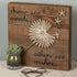 Primitives by Kathy Distressed Wood Slat Sign, 'Some see weeds...' Wall Art & Desk Decor