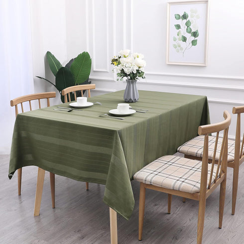 Randall Waffle Stripe Napkin Set of 4, Solid Washable for Holiday Dining, Wedding or Party, Sage