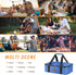 Insulated Casserole Carrier, Thermal Bag for Hot & Cold Food Transport, Fits 9x13 Casserole Dish (Navy Blue)
