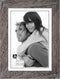Malden International Designs Rustic Wood Picture Frame, 5x7, Linear, Rough Gray