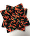 Two Chili Peppers Bowl Cozies - Bowl Holders