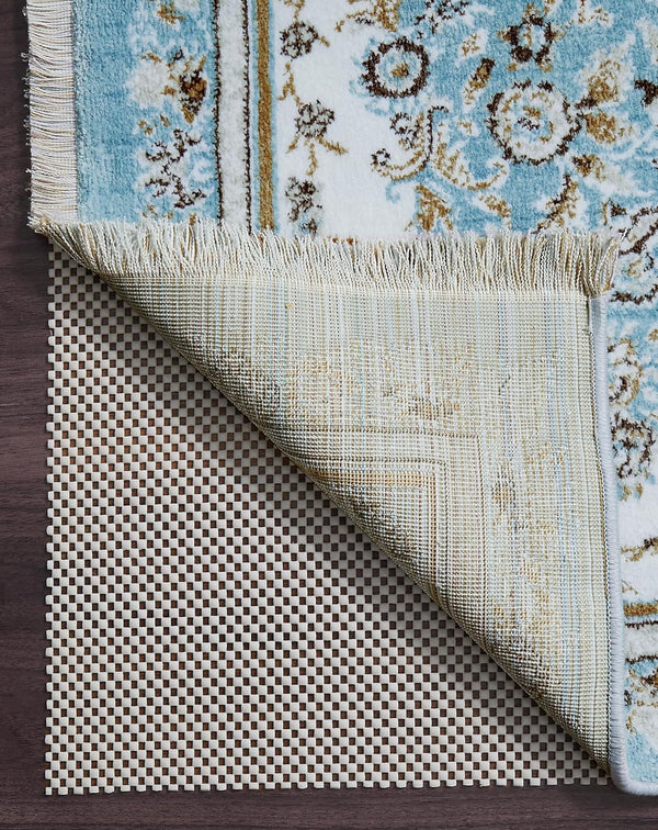 Veken 8x10 Ft Non Slip Rug Pad Gripper for Hardwood Floors, Thick Rug Grippers for Tile Floors, Keep Your Rugs Safe