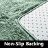 Sage Rug Collection - 3 x 5' Non-Slip Plush Rug, 1.4" Height Pile Rubber Backing for Bedroom