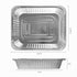 PLASTICPRO Disposable 9 x 13 Heavy Weight Aluminum Foil Pans, Pack of 10 for Baking Cakes, Bread