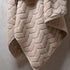 Set 35x70) BAGNO MILANO Turkish Cotton Bath Towels, Hand Towels - Soft Plush Jacquard Collection Luxury Towels (Latte