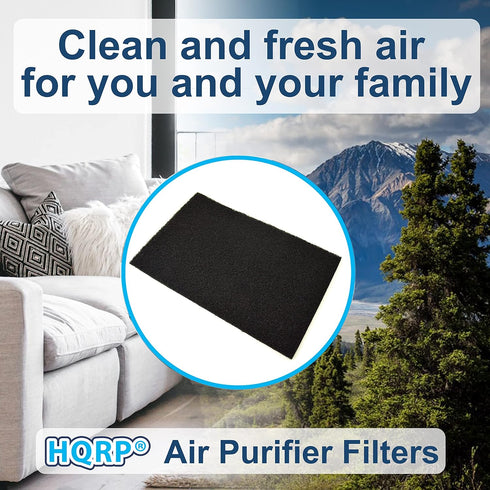 HQRP 4-Pack Carbon Filter C compatible with Holmes Models HAPF60, HAP726, HAP750, HAP756, HAP759, HAP715