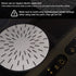 Lazy K Induction Cooktop Mat - Non Slip Silicone Fiberglass Scratch Protector for Magnetic Stove (7.8 inches)