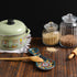 Handmade Spoon Rest, Ceramic Spoon Rest for Stove Top, 10" Dishwasher Safe Spoon Holder for Kitchen Counter,
