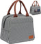 Bagseri Insulated Lunch Bag for Women, Reusable Leakproof Thermal Cooler Sack for Work and Picnic