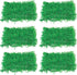 Beistle 6 Piece Green Tissue Paper, Artificial Grass Mat Squares for DIY Crafts Spring Summer Easter Party Decorations