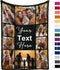 Yofair Mothers Day Birthday Gifts for Mom Custom Blanket with Picture Personalized