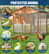 15.7IN 10FT 500GSM White Plastic Chicken Wire Mesh x - for Garden,Poultry,Dogs,Rabbit,Crafts,Agricultural & Floral