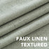 84 Inches 100% Grommet 2 H.VERSAILTEX Bedroom Curtains Blackout, Sage Green Linen Blackout Curtains Long, Blackout