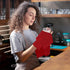 Utopia Home 24 Pack Red Cloth Napkins 17x17 Inches, 100% Polyester, Washable and Reusable for Parties, Weddings, Dinners