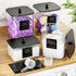 4 Pack Laundry Pods Container, Clear Laundry Room Organization Containers,Large Laundry Detergent Powder Storage