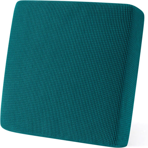 SUBRTEX Couch Slipcover | RV Seater Slip Loveseat Stretch Durable Sofa Cushion Cover for Livingroom, Small, Blue