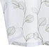 Topick White Sheer Kitchen Curtains with Sage Green Leaf Embroidery, 36 Inch Rod Pocket, 2 Panels for Short Windows