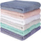 6 Pack 100% Cotton Wash Cloth, 13x13 Inch Highly Absorbent and Soft
