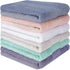 6 Pack 100% Cotton Wash Cloth, 13x13 Inch Highly Absorbent and Soft