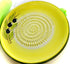 BonCera 4pcs Premium Ceramic Garlic Grater Set - Handmade Olive Design Grater Plate with Garlic Peeler, Gathering Brush