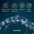 16 Pack 10ft MUMUXI Battery Operated of Copper Wire LED Fairy Lights, Cool White, Easy to Shape, Waterproof