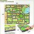 Sorbus Car Mat - City Road Washable Rug for Kids, Car Carpet, Floor Play Mats, Easy to Clean Washable Rugs for Safe