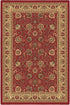 Ottomanson Ottohome Collection 3'3" x 5' Non-Slip Rubberback Oriental Design Indoor Area Rug