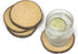 Lipper International Acacia Tree Bark Coasters, Set of 4