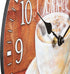La Crosse Clock 404-2631C-INT, 12-Inch Round Coffee Decorative Quartz Analog Wall Clock