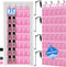over the door shoe organizer,2025 upgraded,35 Huge pockets,over door shoe organizer,Store size