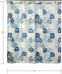 SKL Home Cubes Shower Curtain in Blue