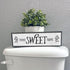 Home Wood Signs (Medium - Wood and Metal, Home Sweet Home)