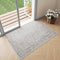 Light Brown 2x3 Area Rug, Vintage Entryway Carpet, Washable Distressed Rug for Indoor Bedroom, Living Room