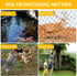 25'x50' 2.4" BSTPCOO Bird Netting for Chicken Coop, with Square Mesh Poultry Netting Heavy Duty Nylon Nettings