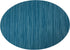 Red-A Imitation Bamboo Oval Woven Vinyl Placemats, Heat Resistant Washable Table Mats for Kitchen Table Set of 4, Blue