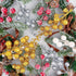 LEBERY 14Pcs 7.8 Inch Gold Christmas Glitter Berries Stems Christmas Tree Picks Artificial Christmas Picks Stems Faux