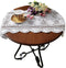 USTIDE Crochet Lace Table Runner White 2pcs, 15X27inches,Hand Crochet Table Doilies Table