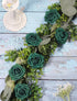 50pcs Artificial Flower, Real Touch Foam Roses Decoration for Wedding Bridesmaid Bridal Bouquet Centerpieces