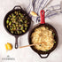 Cuisinel Cast Iron Skillet + Lid, 2-In-1 Multi Cooker, 3-Qt Dutch Oven, Pre-Seasoned Oven Cookware
