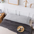Jersey Knit Pillowcase Set - All Season Soft Cozy Cases, T-Shirt Jersey Cotton of One Pillow Case (Light Gray, Body
