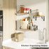 Set 3, Love-KANKEI Floating Shelves Wall Mounted of Rustic Wood Wall Storage Shelves for Bedroom, Living Room