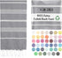 Cacala Lightweight Thin Turkish Beach Towel, 100% Cotton, Sand-Free, Quick-Drying, 37 x 70