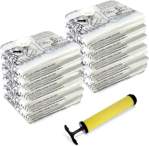 Vacuum Storage Bags, Space Saving Air Tight Compression to Organize Clothes, Linens, Seasonal Items by Everyday Home