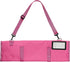 Mercer Culinary 7-Pocket Knife Roll Storage Bag in Pink