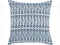Lush Decor Yani Decorative Throw Pillow Cover, 20" W x 20" L, Navy Square Pillow Cover for Bed, Couch, Chair